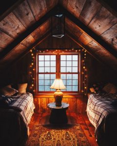 decor dormitor cabana